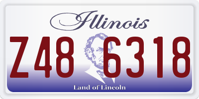 IL license plate Z486318