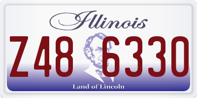 IL license plate Z486330