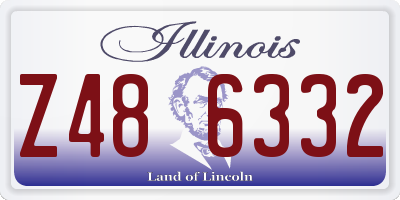 IL license plate Z486332
