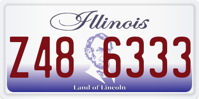 IL license plate Z486333