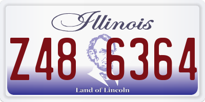 IL license plate Z486364