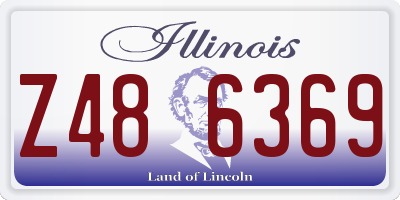 IL license plate Z486369