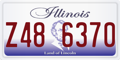 IL license plate Z486370