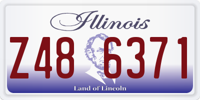IL license plate Z486371