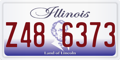 IL license plate Z486373