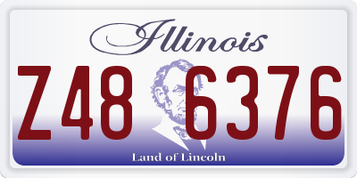 IL license plate Z486376
