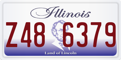 IL license plate Z486379