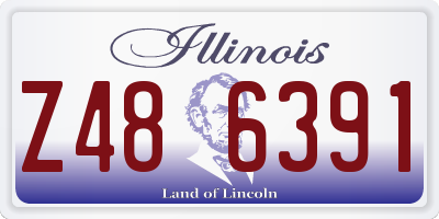 IL license plate Z486391