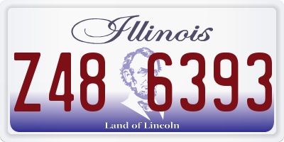 IL license plate Z486393