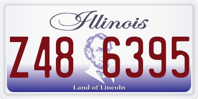 IL license plate Z486395