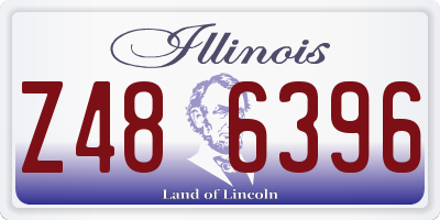 IL license plate Z486396