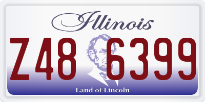 IL license plate Z486399