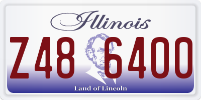 IL license plate Z486400