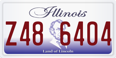 IL license plate Z486404