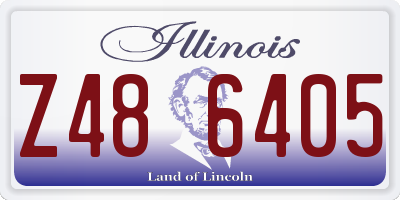 IL license plate Z486405