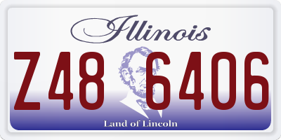 IL license plate Z486406