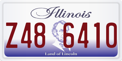 IL license plate Z486410