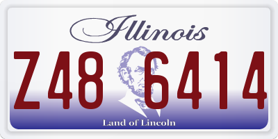 IL license plate Z486414