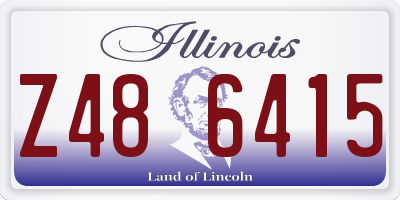 IL license plate Z486415