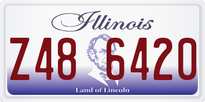 IL license plate Z486420