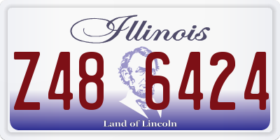 IL license plate Z486424
