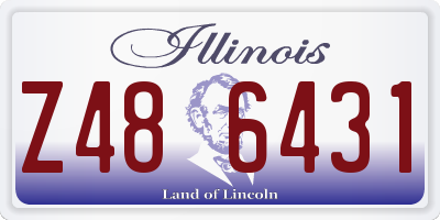 IL license plate Z486431