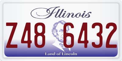 IL license plate Z486432