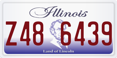 IL license plate Z486439