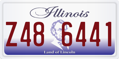 IL license plate Z486441