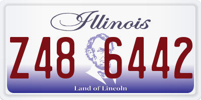 IL license plate Z486442
