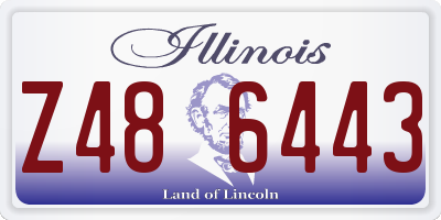 IL license plate Z486443