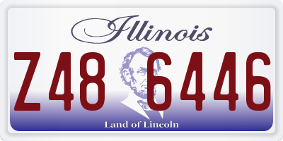 IL license plate Z486446