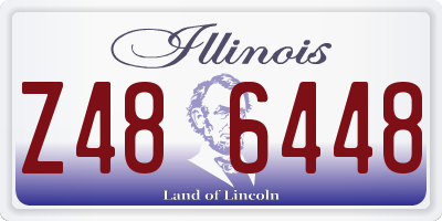 IL license plate Z486448
