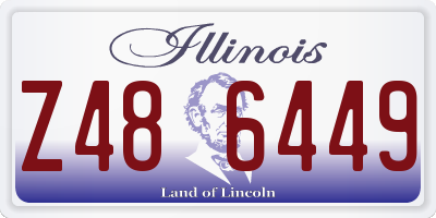IL license plate Z486449