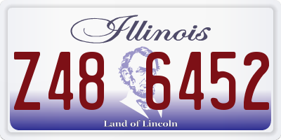 IL license plate Z486452