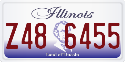 IL license plate Z486455