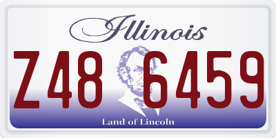 IL license plate Z486459