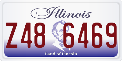 IL license plate Z486469