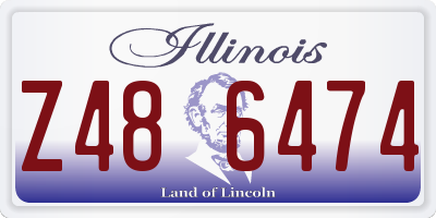 IL license plate Z486474