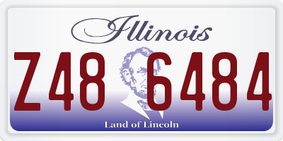 IL license plate Z486484