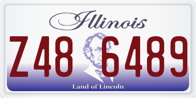 IL license plate Z486489
