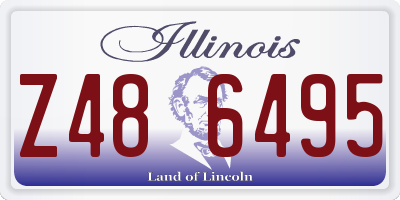 IL license plate Z486495