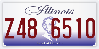 IL license plate Z486510