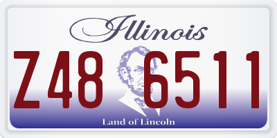 IL license plate Z486511