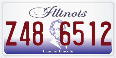 IL license plate Z486512