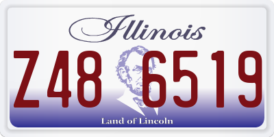 IL license plate Z486519