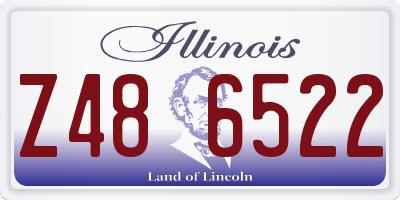 IL license plate Z486522