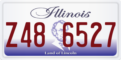 IL license plate Z486527