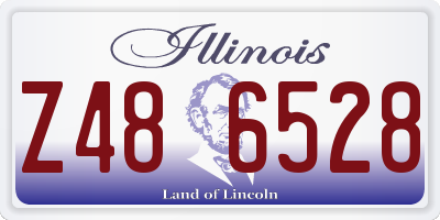 IL license plate Z486528