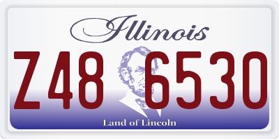 IL license plate Z486530